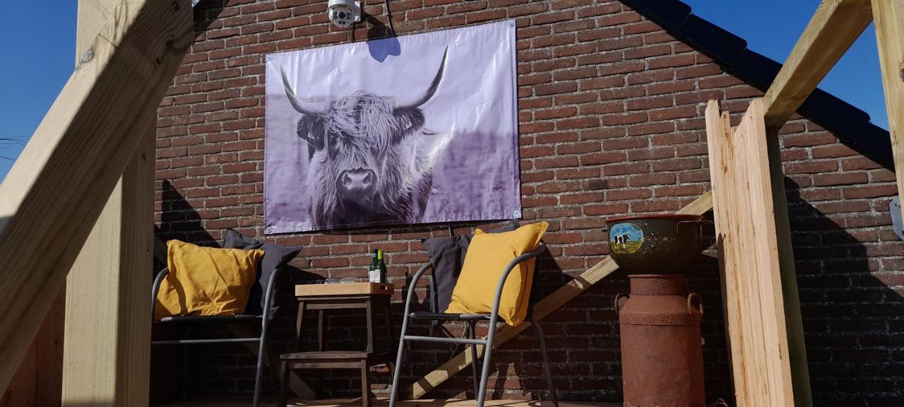 فندق De Huifkar, Trekkershut Bij Sneek Hommerts المظهر الخارجي الصورة